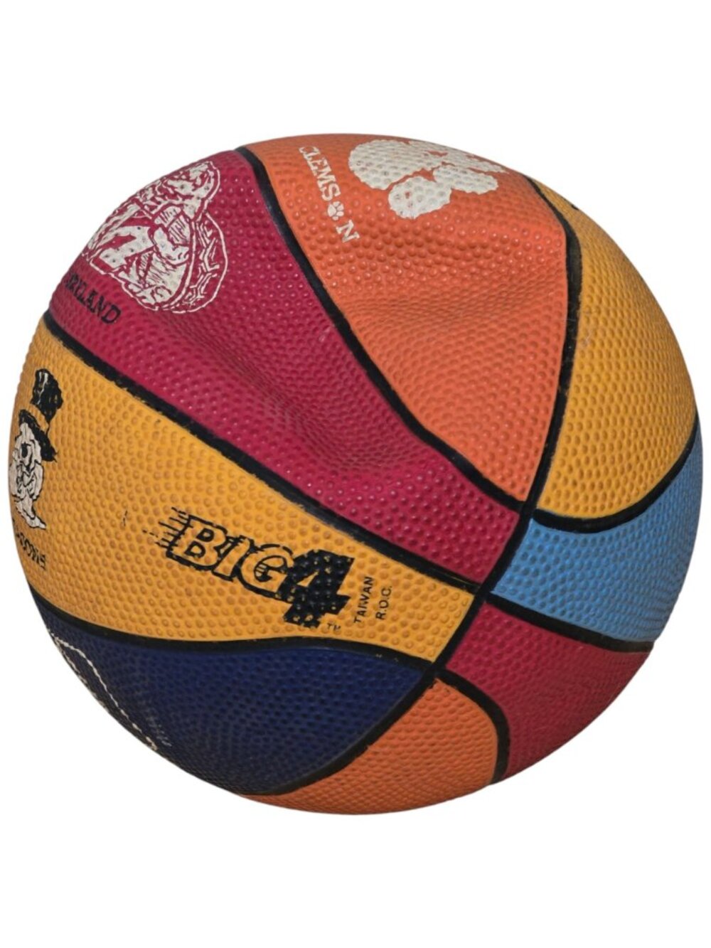Vintage ACC Big 4 Basketball UNC Duke NC State Wake Forest NCAA 1990s Season Bal - Picture 7 of 7